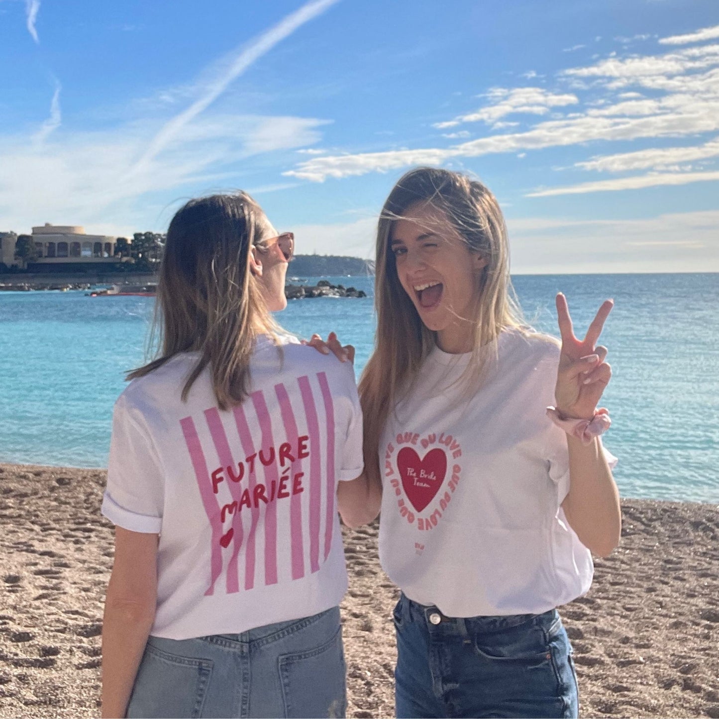 T-shirt EVJF - The Bride Team
