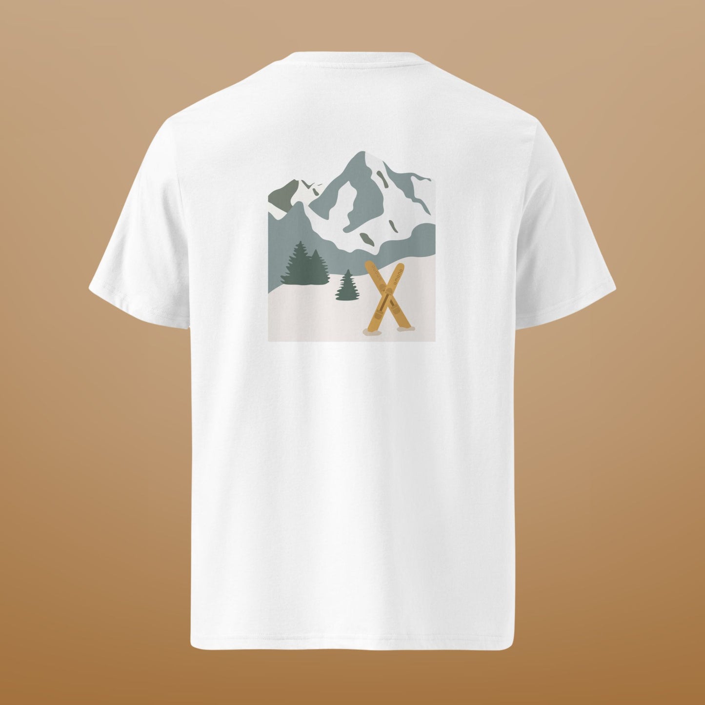 T-shirt Imprimé Montagne Homme