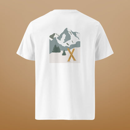 T-shirt Imprimé Montagne Homme