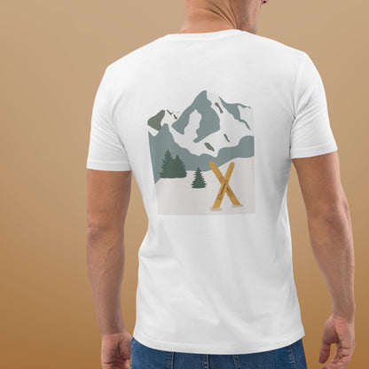T-shirt Imprimé Montagne Homme