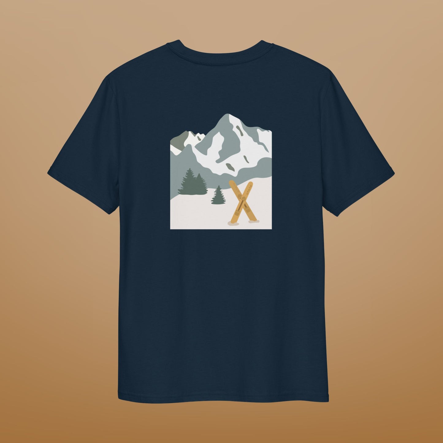 T-shirt Imprimé Montagne Homme