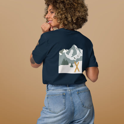 T-shirt City Break Montagne Femme