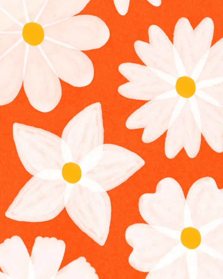 Eventail White Flowers