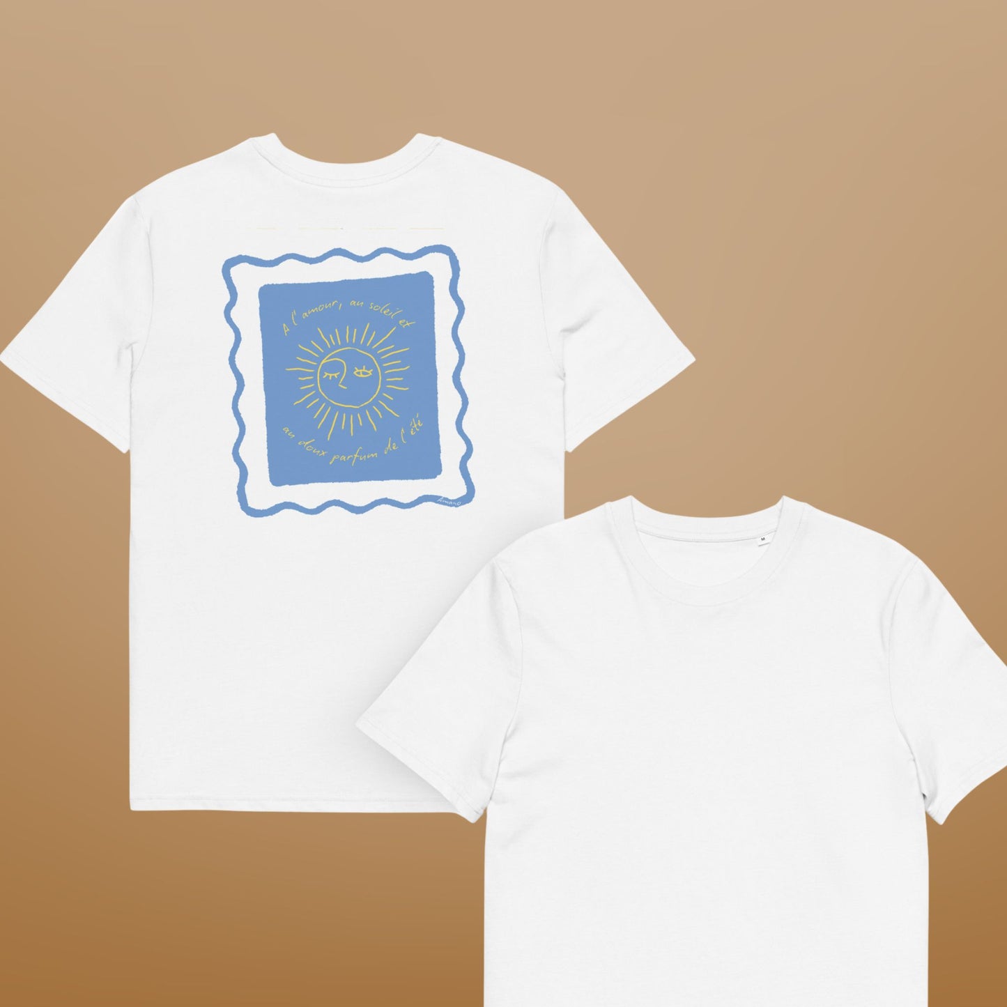 T-shirt "Parfum de l'été" - 100% coton bio